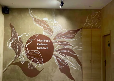 mural-benifit-gym-gurugram-wall